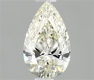 Picture of Natural Diamond 0.51 Carats, Pear with  Cut, I Color, VVS2 Clarity and Certified by IGI