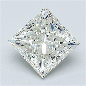 Foto Diamante Natural 1.82 quilates, Princesa , Color J, claridad VVS2 y certificado GIA de