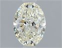 Diamante Natural 0.50 quilates, Ovalado , Color L, claridad VS1 y certificado GIA