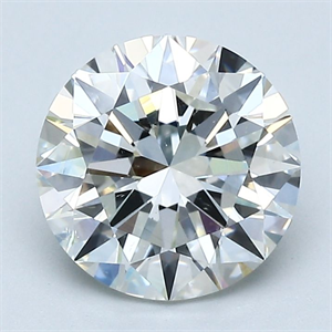 Foto Diamante Natural 2.01 quilates, Redondo , Color H, claridad SI1 y certificado GIA de