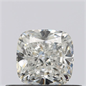 Natural Diamond 0.50 Carats, Cushion with  Cut, F Color, VVS2 Clarity and Certified by GIA