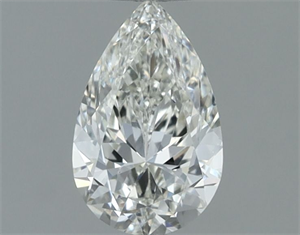 Picture of Natural Diamond 0.50 Carats, Pear with  Cut, H Color, VS2 Clarity and Certified by IGI