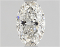Natural Diamond 0.50 Carats, Oval with  Cut, G Color, VS1 Clarity and Certified by GIA