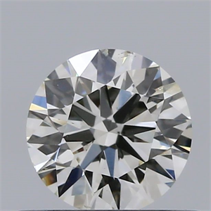 Picture of Natural Diamond 0.43 Carats, Round with Excellent Cut, G Color, SI2 Clarity and Certified by IGI
