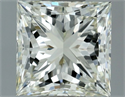 Natural Diamond 1.01 Carats, Princess with  Cut, K Color, VVS1 Clarity and Certified by IGI