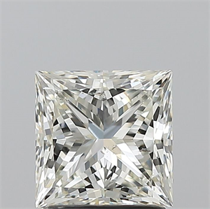 Foto Diamante Natural 1.70 quilates, Princesa , Color K, claridad SI2 y certificado GIA de