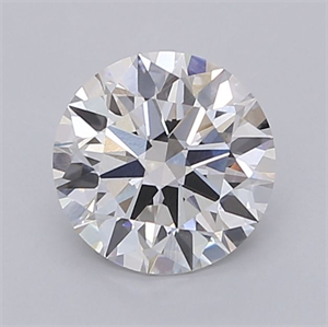 Picture of Lab Grown Diamond 1.53 Carats, Round with Ideal Cut, F Color, VVS2 Clarity and Certified by IGI