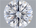 Del inventario de diamantes de laboratorio, 1.03 quilates, Redondo , Color D, claridad VVS2 y certificado IGI