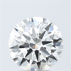 Picture of Lab Grown Diamond 3.01 Carats, Round with Excellent Cut, F Color, VS1 Clarity and Certified by IGI