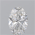 Diamante Natural 0.70 quilates, Ovalado , Color E, claridad VS2 y certificado GIA