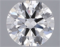 Del inventario de diamantes de laboratorio, 1.00 quilates, Redondo , Color D, claridad VVS2 y certificado IGI