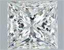 Diamante Natural 3.01 quilates, Princesa , Color H, claridad VVS2 y certificado GIA