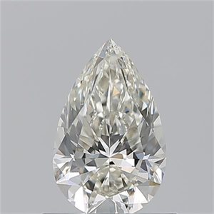 Picture of Natural Diamond 0.71 Carats, Pear with  Cut, J Color, VS2 Clarity and Certified by GIA
