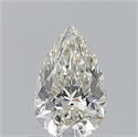 Diamante Natural 0.71 quilates, De pera , Color J, claridad VS2 y certificado GIA