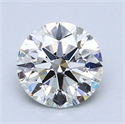 Diamante Natural 1.50 quilates, Redondo , Color F, claridad SI1 y certificado GIA