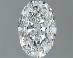Picture of Natural Diamond 0.90 Carats, Oval with  Cut, G Color, VS2 Clarity and Certified by GIA
