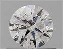 Diamante Natural 0.50 quilates, Redondo , Color E, claridad SI1 y certificado GIA