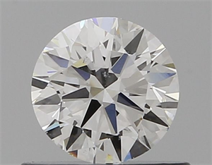 Foto Diamante Natural 0.50 quilates, Redondo , Color E, claridad SI1 y certificado GIA de