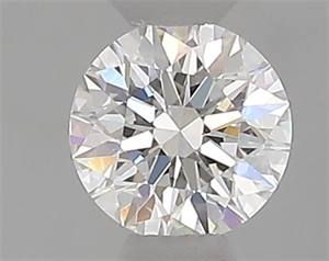 Picture of Natural Diamond 0.42 Carats, Round with Excellent Cut, D Color, VS1 Clarity and Certified by GIA