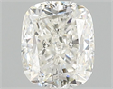 Diamante Natural 1.02 quilates, Del cojín , Color K, claridad SI1 y certificado GIA