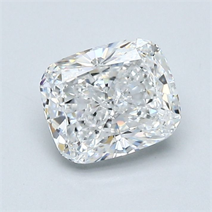 Foto Diamante Natural 1.22 quilates, Del cojín , Color D, claridad VS1 y certificado GIA de