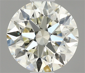 Picture of Natural Diamond 0.72 Carats, Round with Excellent Cut, K Color, VVS2 Clarity and Certified by IGI