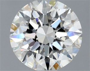 Picture of Natural Diamond 0.71 Carats, Round with Excellent Cut, H Color, SI1 Clarity and Certified by GIA