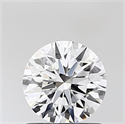 Lab Grown Diamond 0.80 Carats, Round with Ideal Cut, D Color, VS1 Clarity and Certified by IGI