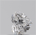 Natural Diamond 0.40 Carats, Heart with  Cut, D Color, VS1 Clarity and Certified by GIA