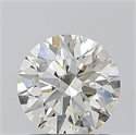 Diamante Natural 1.01 quilates, Redondo , Color K, claridad SI1 y certificado GIA