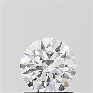 Picture of Lab Grown Diamond 0.83 Carats, Round with Ideal Cut, D Color, VVS2 Clarity and Certified by IGI