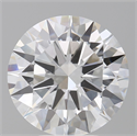 Lab Grown Diamond 6.04 Carats, Round with Excellent Cut, E Color, VVS2 Clarity and Certified by IGI