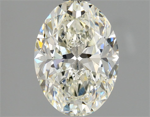 Picture of Natural Diamond 1.41 Carats, Oval with  Cut, J Color, SI1 Clarity and Certified by GIA