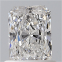 Natural Diamond 0.70 Carats, Radiant with  Cut, E Color, VS1 Clarity and Certified by GIA
