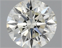Natural Diamond 0.80 Carats, Round with Excellent Cut, I Color, VS1 Clarity and Certified by IGI