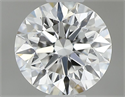 Diamante Natural 0.42 quilates, Redondo , Color D, claridad VVS1 y certificado GIA