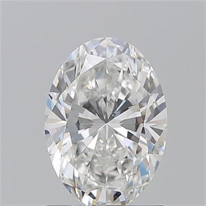 Picture of Natural Diamond 1.20 Carats, Oval with  Cut, F Color, VS2 Clarity and Certified by GIA
