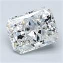Diamante Natural 2.01 quilates, Radiante , Color G, claridad VVS2 y certificado GIA
