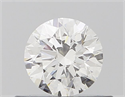 Natural Diamond 0.40 Carats, Round with Excellent Cut, G Color, VVS1 Clarity and Certified by GIA