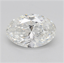Natural Diamond 2.02 Carats, Oval with  Cut, G Color, SI1 Clarity and Certified by GIA