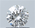 Diamante Natural 0.50 quilates, Redondo , Color F, claridad SI2 y certificado GIA