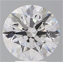 Lab Grown Diamond 4.53 Carats, Round with Ideal Cut, E Color, VVS2 Clarity and Certified by IGI