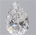 Natural Diamond 1.18 Carats, Pear with  Cut, E Color, SI2 Clarity and Certified by GIA