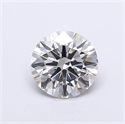 Del inventario de diamantes de laboratorio, 1.29 quilates, Redondo , Color G, claridad VS1 y certificado IGI