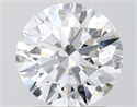 Del inventario de diamantes de laboratorio, 2.04 quilates, Redondo , Color D, claridad VVS2 y certificado IGI