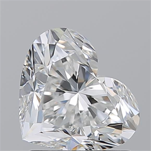 Picture of Natural Diamond 1.50 Carats, Heart with  Cut, F Color, VS1 Clarity and Certified by GIA
