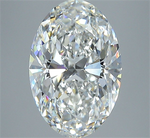 Picture of Natural Diamond 3.01 Carats, Oval with  Cut, G Color, VS2 Clarity and Certified by GIA