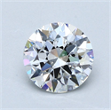 Natural Diamond 1.52 Carats, Round with Excellent Cut, E Color, IF Clarity and Certified by GIA