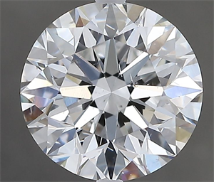 Foto Diamante Natural 2.70 quilates, Redondo , Color E, claridad SI2 y certificado GIA de