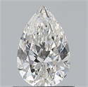 Diamante Natural 0.70 quilates, De pera , Color G, claridad VVS1 y certificado GIA